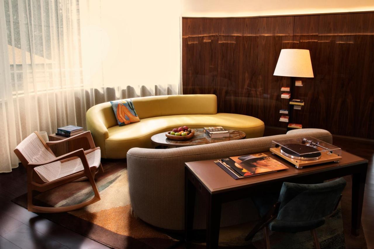 ホテル Rosewood サンパウロ エクステリア 写真 A living room at the Mandarin Oriental, New York