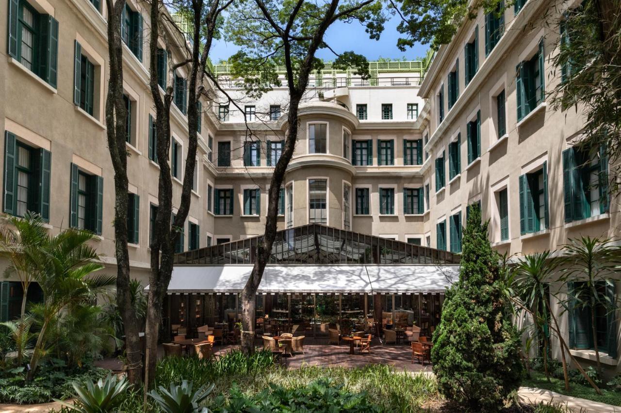 ホテル Rosewood サンパウロ エクステリア 写真 The hotel's courtyard