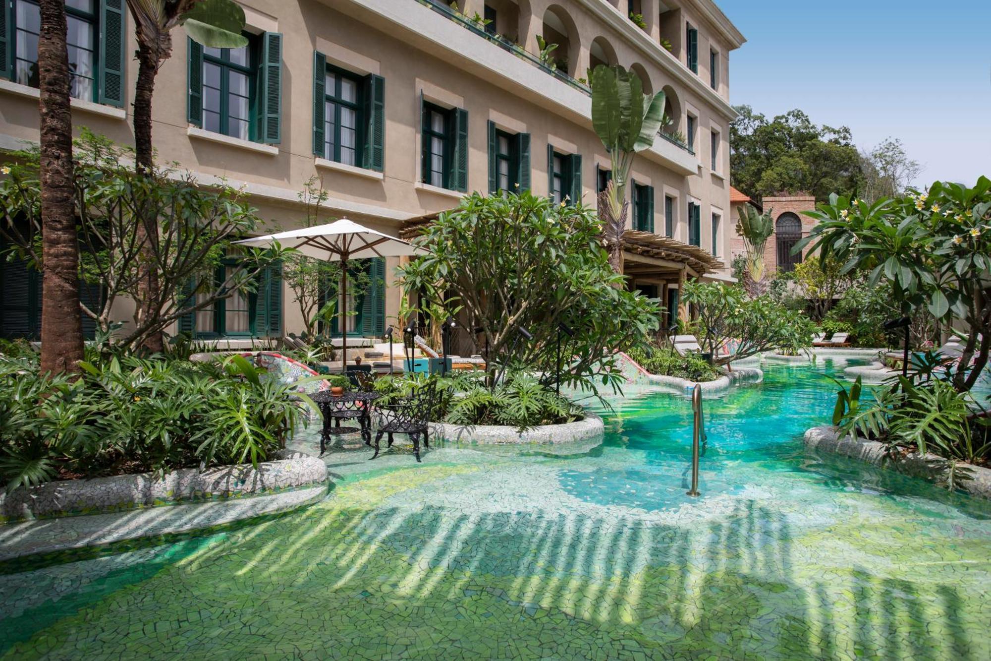 ホテル Rosewood サンパウロ エクステリア 写真 The hotel's pool