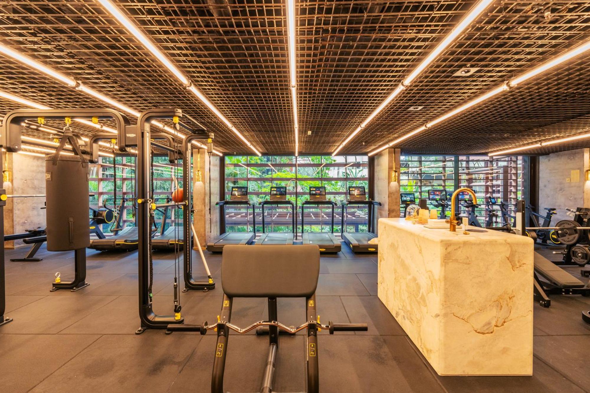 ホテル Rosewood サンパウロ エクステリア 写真 The gym at the hotel